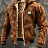 Men's Padded Thermal Wind-Resistant Winter Jacket