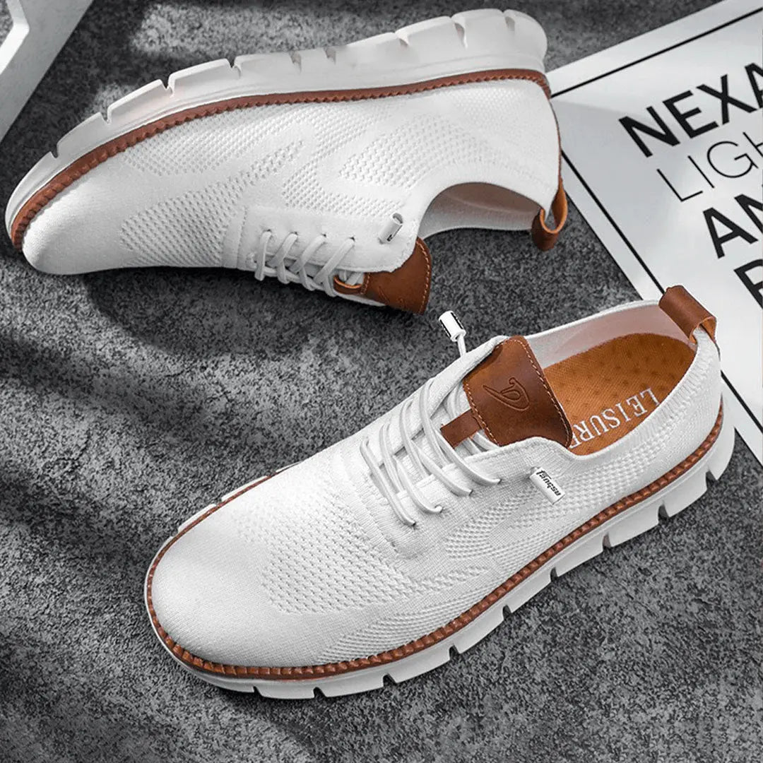 Men’s Ultra-Cushioned Breathable Knit Sneakers