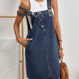 Women's Essential Belted Jeans