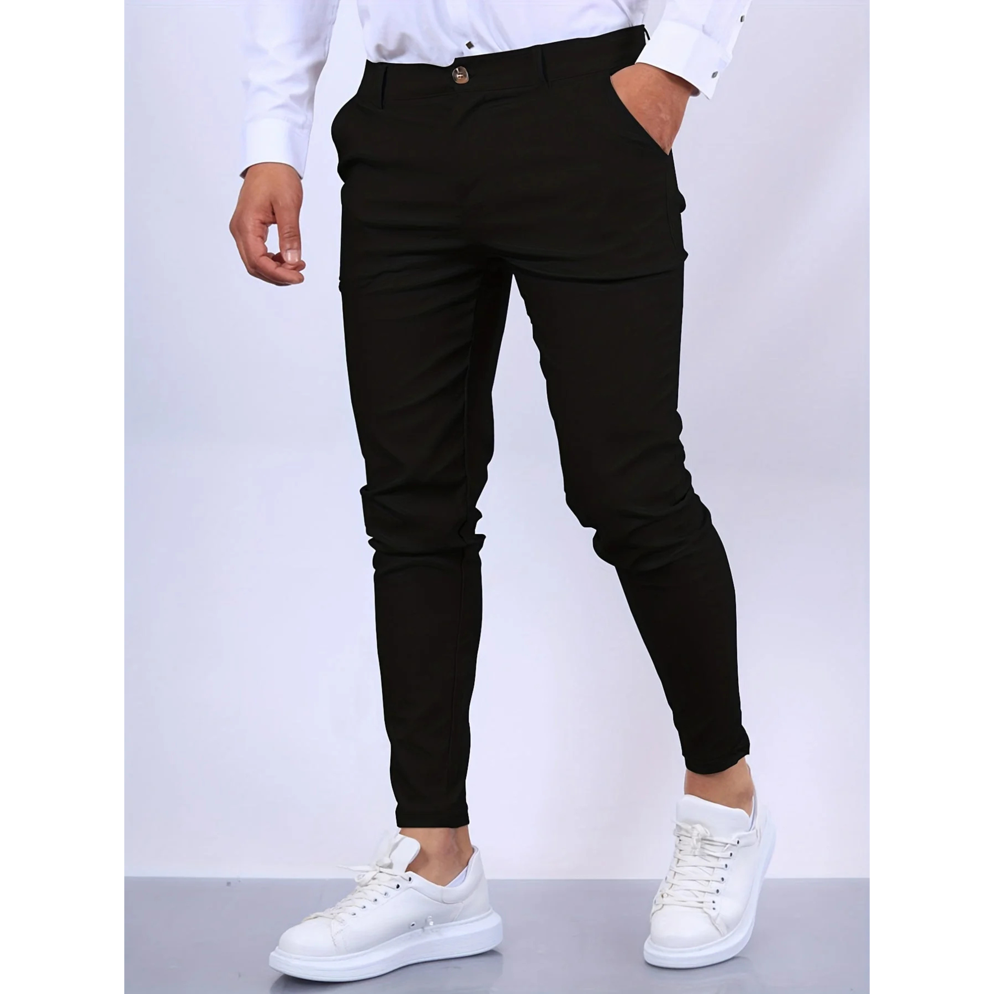 Men's Slim Fit Chino Trousers