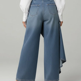 Women's Lightweight Black Wrap Trousers