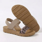 Women's Slip-On Sandals With Stretch Comfort Straps