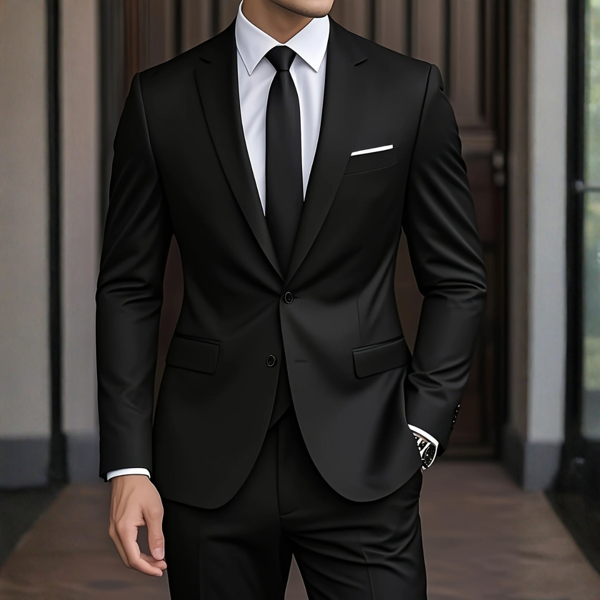 Men's Tailored Business Suit