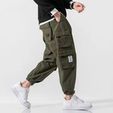 Men's Green Cargo Trousers