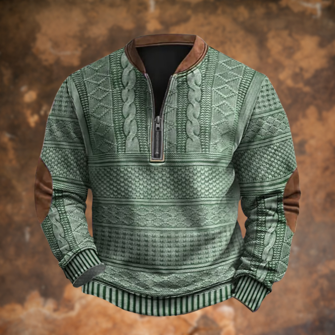Men's Premium Cotton Modern Fit Polo Sweater