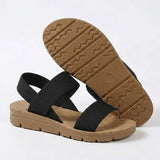Women's Slip-On Sandals With Stretch Comfort Straps