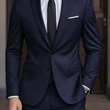 Men's Tailored Business Suit