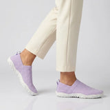 Men's Wide Toe Box Knit Slip-On Walking Shoes