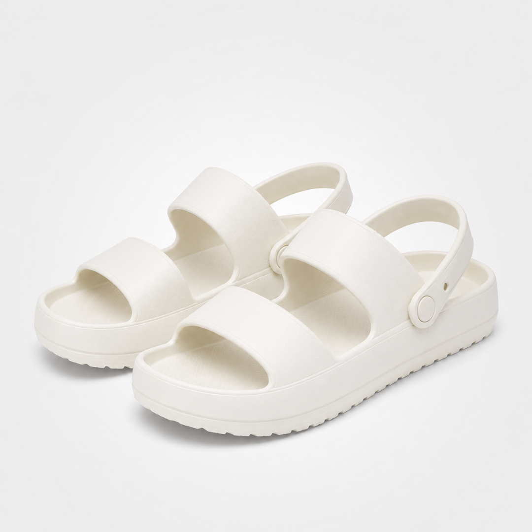 Women's Double-Strap Adjustable Platform Sandals