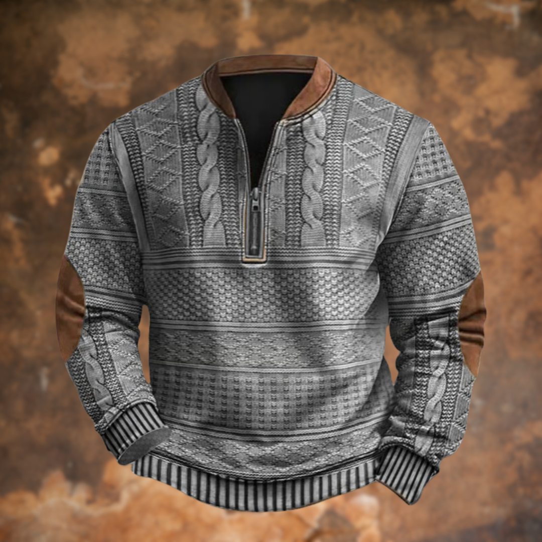 Men's Premium Cotton Modern Fit Polo Sweater