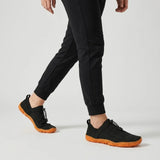 Men's Wide Toe Box Knit Slip-On Walking Shoes