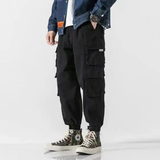 Men's Green Cargo Trousers