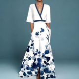 Women's Modern White Dress