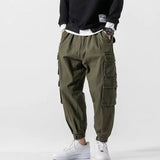 Men's Green Cargo Trousers