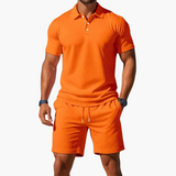 Men's Polo Shirt & Shorts Set