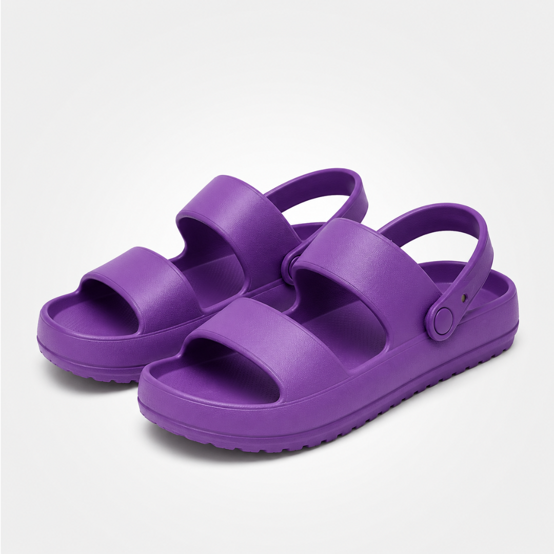 Women's Double-Strap Adjustable Platform Sandals