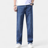 Essential Refined Casual Straight Leg Denim for Men