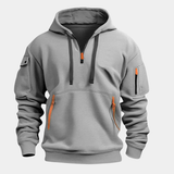 Men's Soft Hooded Sweatshirt with Pockets