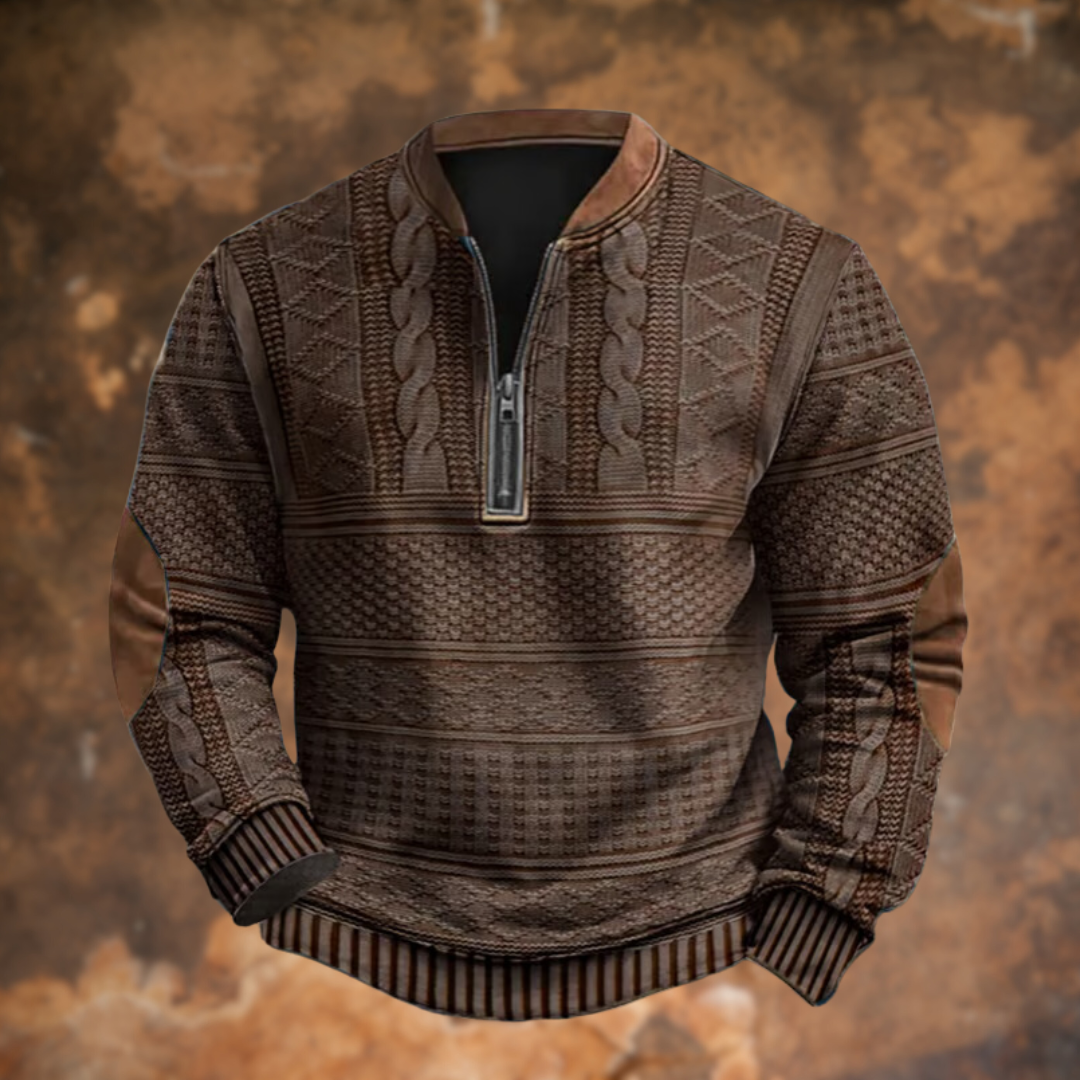 Men's Premium Cotton Modern Fit Polo Sweater