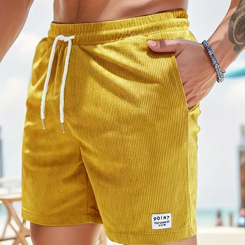 Men's Drawstring Casual Shorts