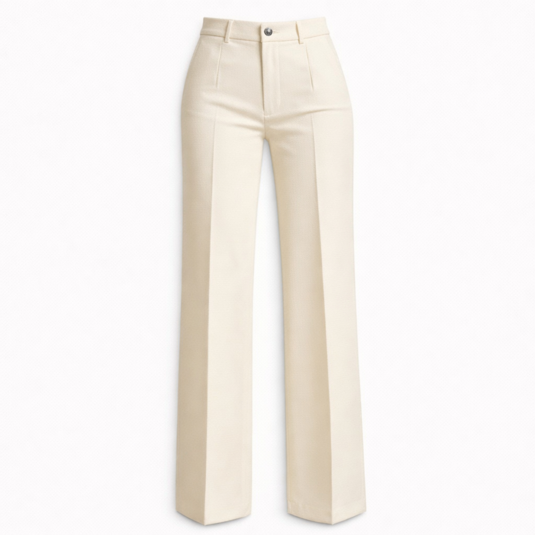 Women's High Waist Wide-Leg Trousers