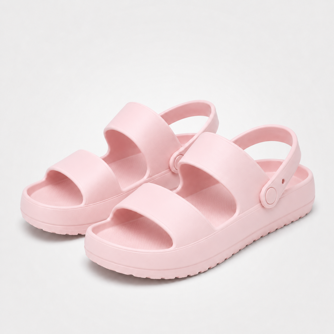 Women's Double-Strap Adjustable Platform Sandals