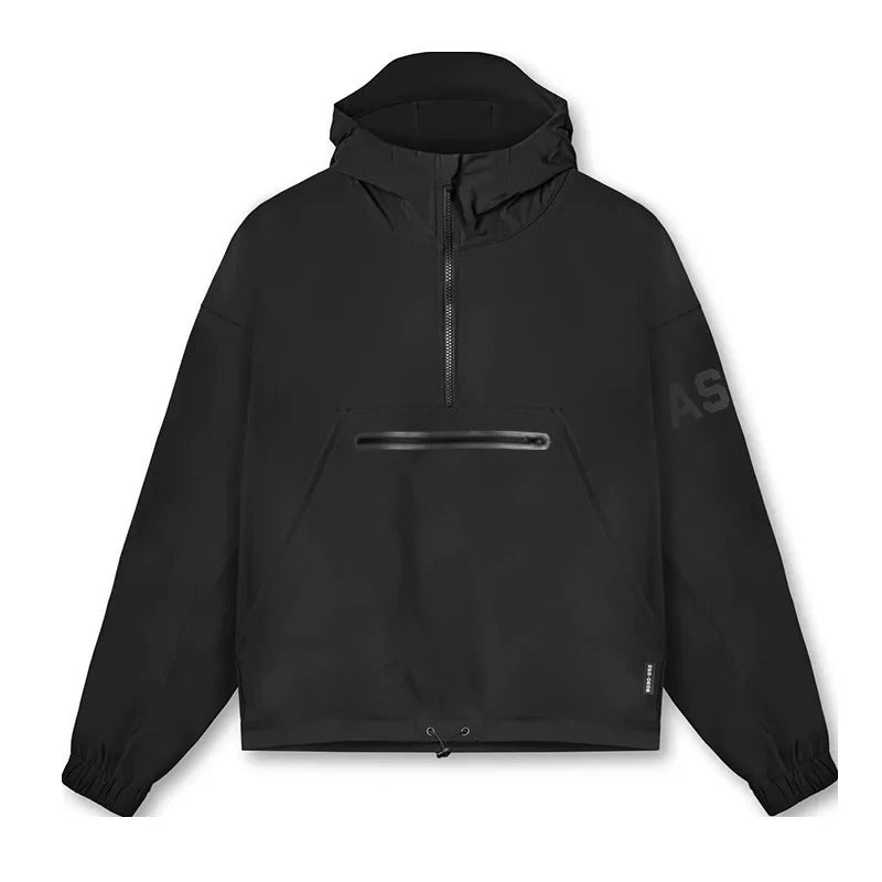 Men's Quarter Zip Pullover Hoodie
