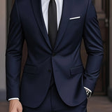 Men's Tailored Business Suit