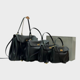 Women's Black Leather Bag