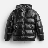 Men's Oversized Hooded Quilted Puffer Jacket