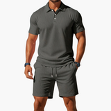 Men's Polo Shirt & Shorts Set