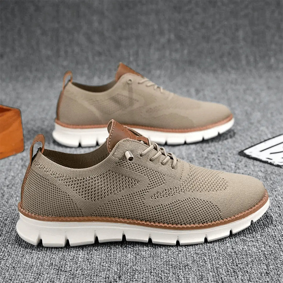 Men’s Ultra-Cushioned Breathable Knit Sneakers
