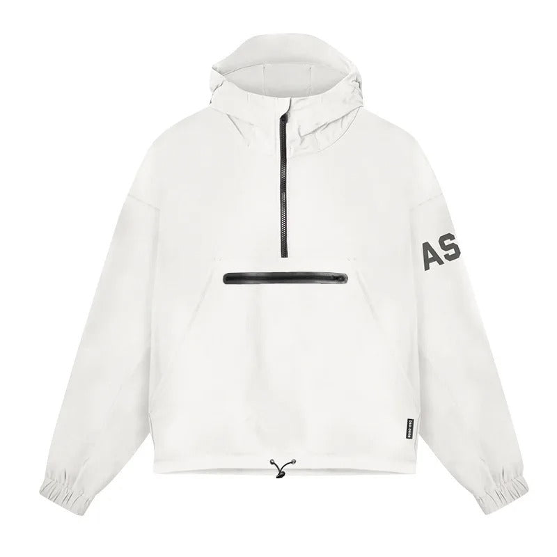 Men's Quarter Zip Pullover Hoodie