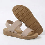 Women's Slip-On Sandals With Stretch Comfort Straps