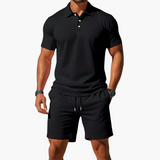 Men's Polo Shirt & Shorts Set