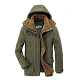 Men's Hooded Sherpa Lined Winter Parka