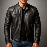Men's Brown Leather Jacket