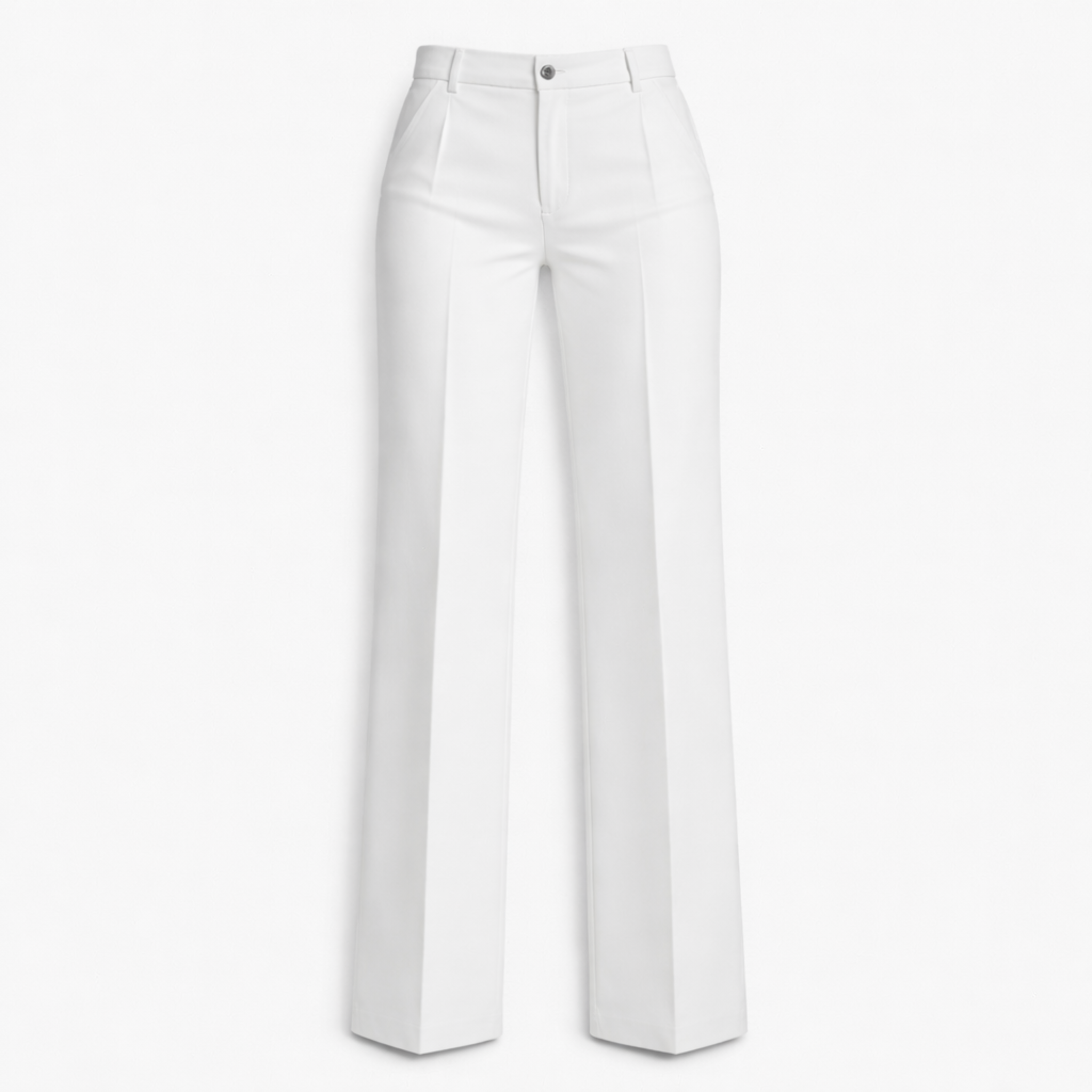 Women's High Waist Wide-Leg Trousers