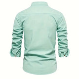 Classic Men's Button-Up Shirt