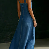 Women's Lightweight Black Long Jeans