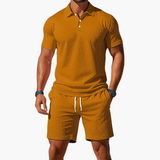 Men's Polo Shirt & Shorts Set