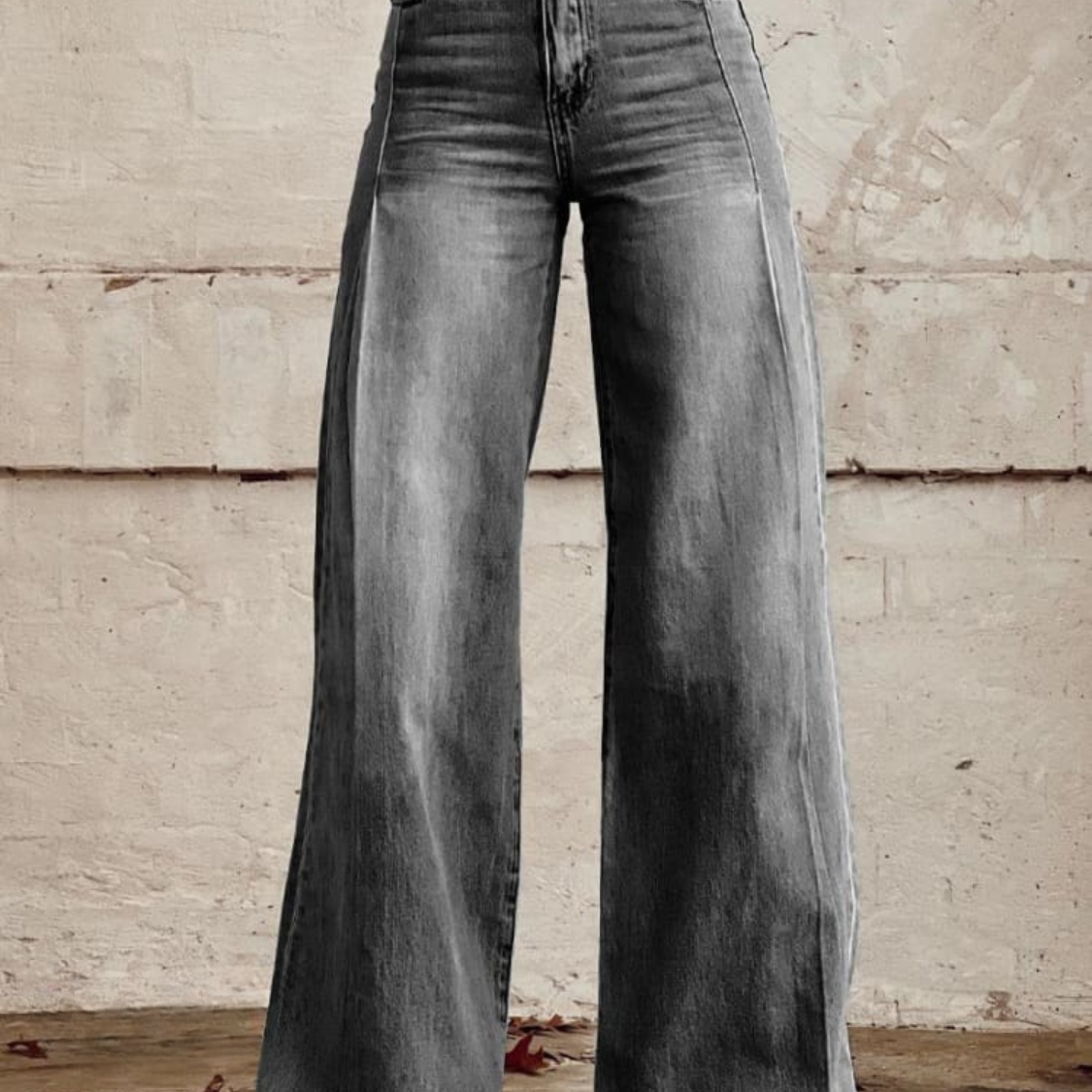 Women's Elegant Grey Trousers