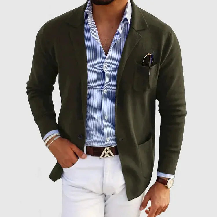 Men's Casual Knit Jacket