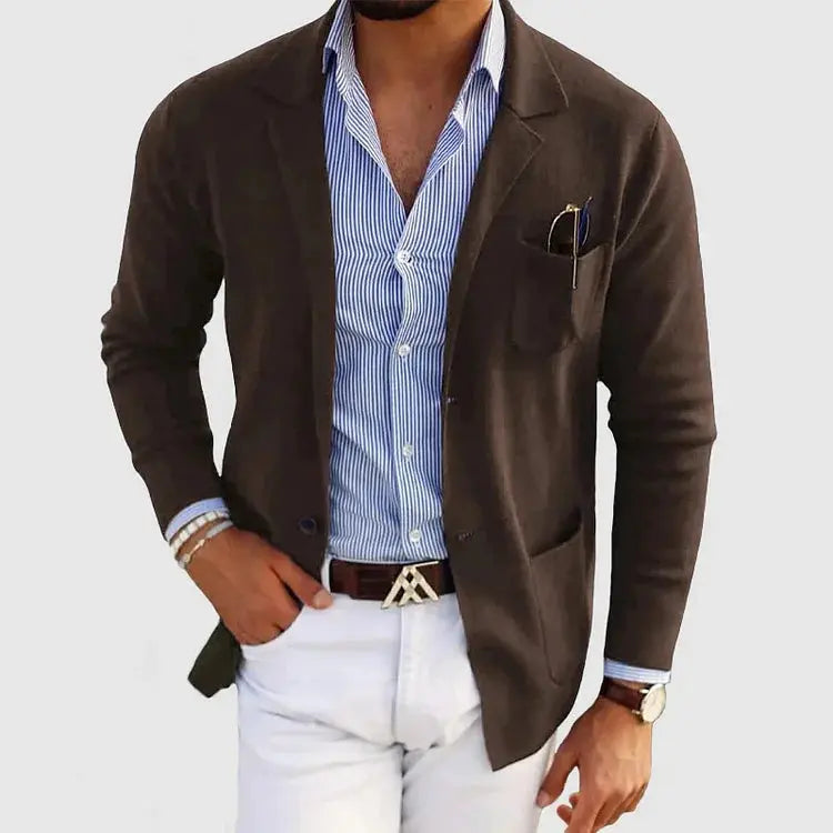 Men's Casual Knit Jacket