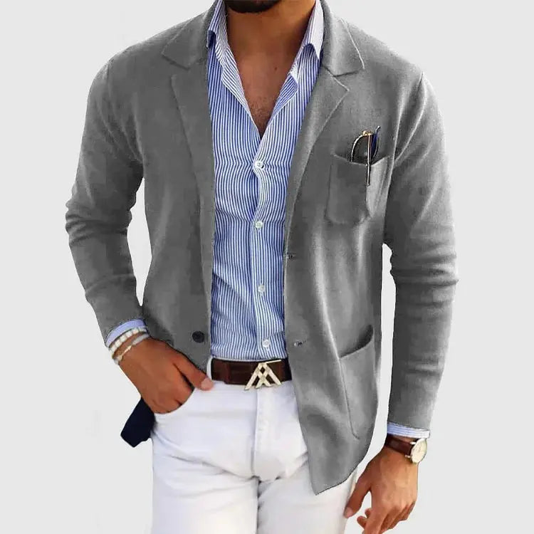 Men's Casual Knit Jacket