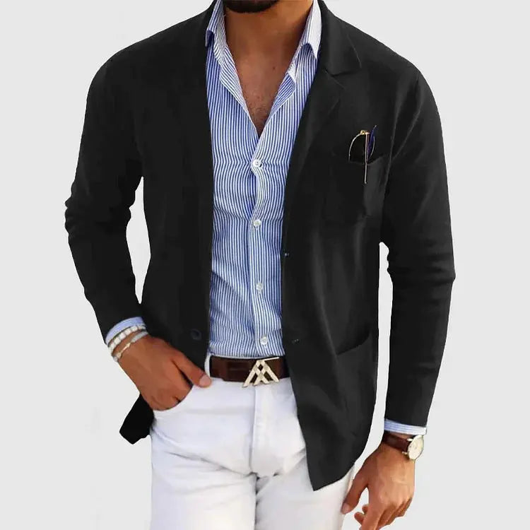 Men's Casual Knit Jacket