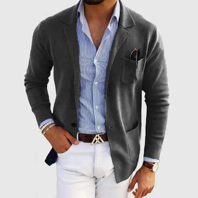 Men's Casual Knit Jacket