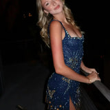 Women's Butterfly Sequin Mini Dress