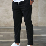 Men's Slim Fit Casual Chino Trousers