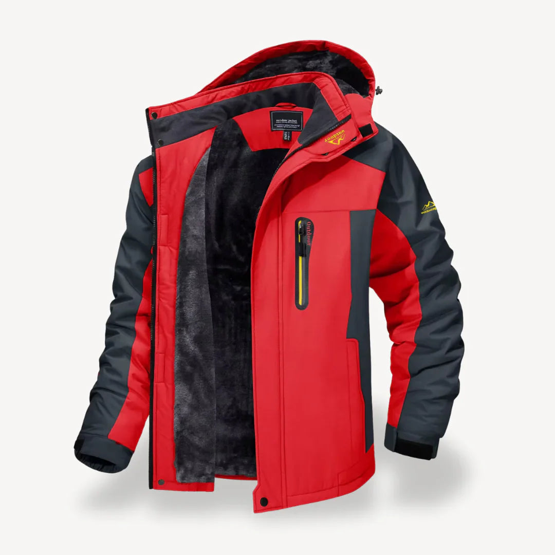 Men's Hooded Insulated Outdoor Jacket